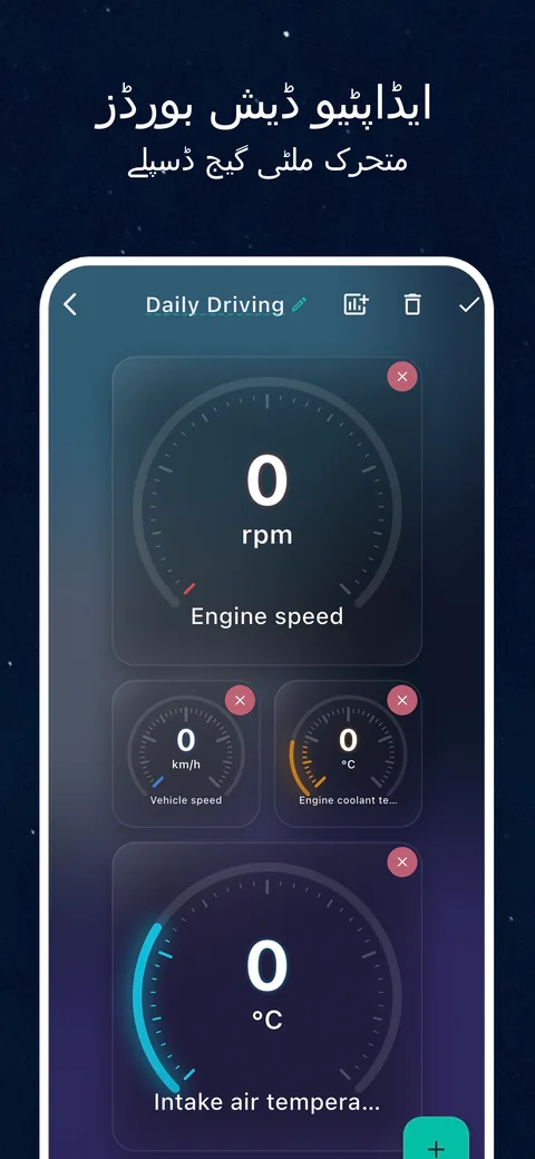 OBD CAN انٹرفیس کی مثال: OBD2 لائیو ڈیٹا ڈیش بورڈ سیٹ اپ کریں