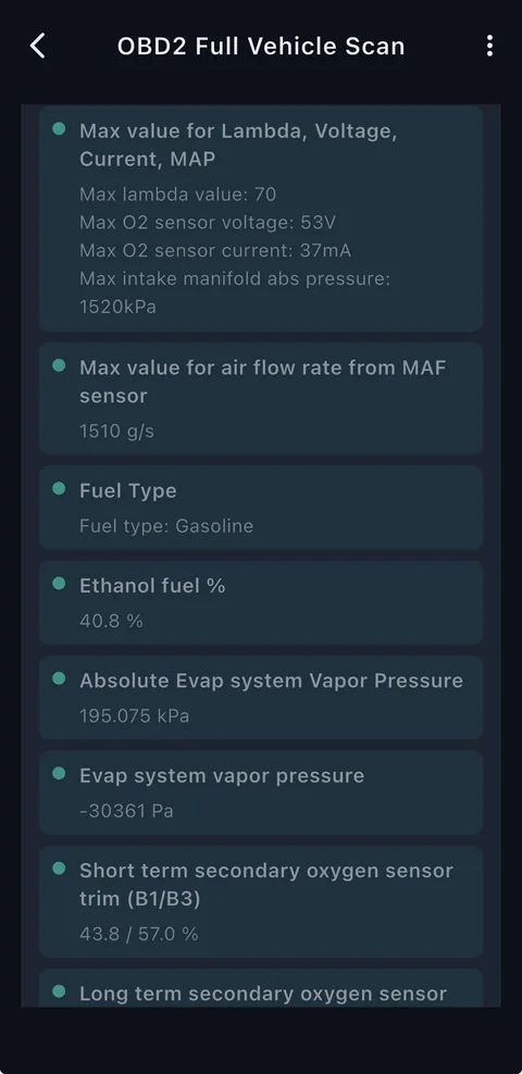 OBD CAN interface example: Run a Standard OBD2 Full Vehicle Scan